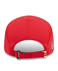 New Era Men's Red Kansas City Chiefs 2025 Sideline Runner Adjustable Hat