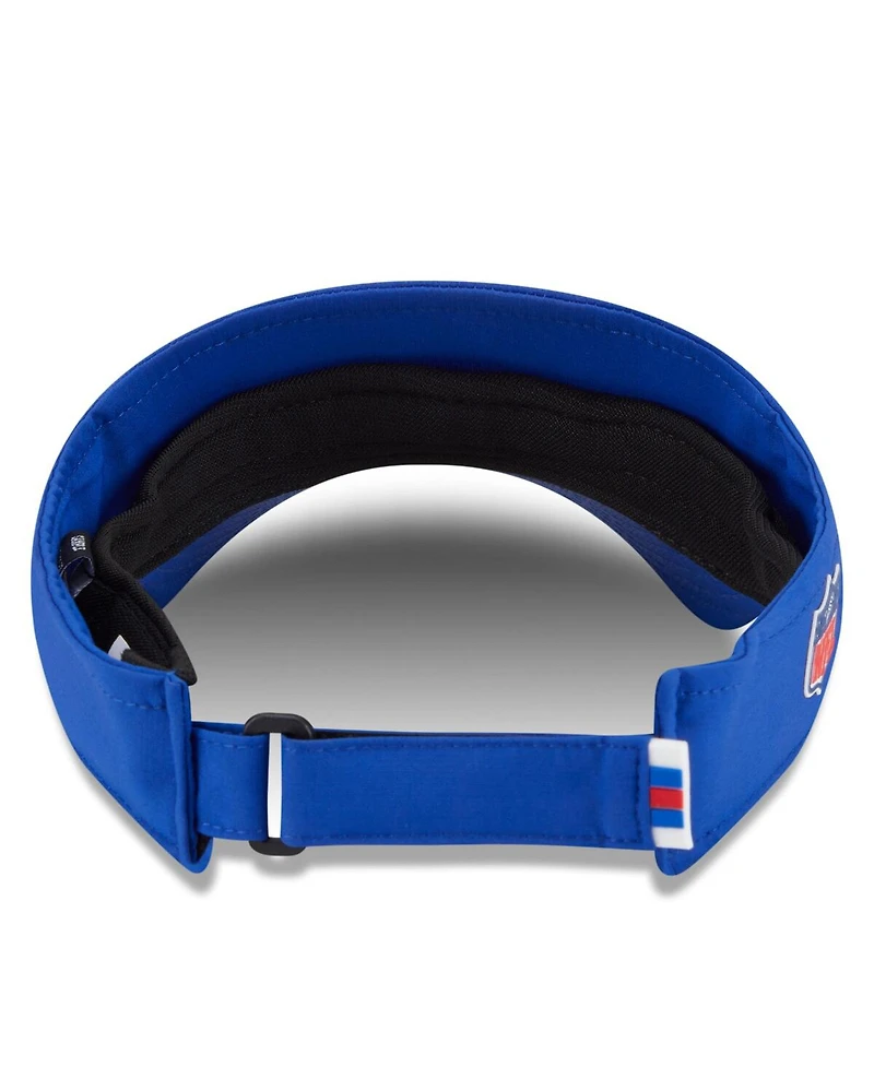 New Era Men's Royal Buffalo Bills 2025 Sideline Visor Hat