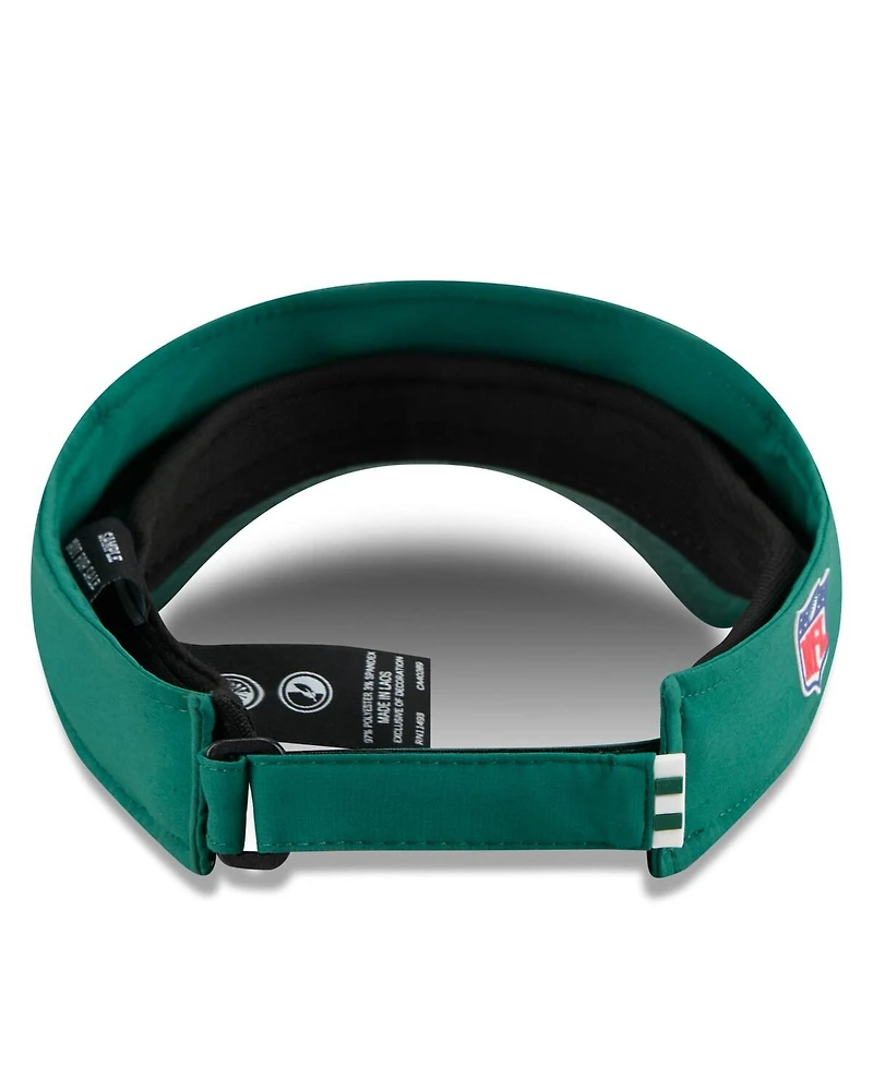 New Era Men's Green New York Jets 2025 Sideline Visor Hat