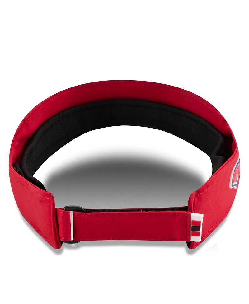 New Era Men's Scarlet San Francisco 49ers 2025 Sideline Visor Hat