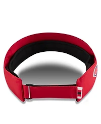 New Era Men's Scarlet San Francisco 49ers 2025 Sideline Visor Hat