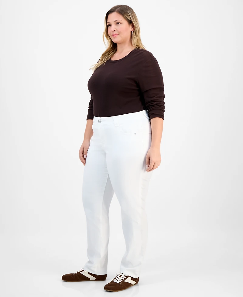 Democracy Trendy Plus ABsolution Straight-Leg Jeans