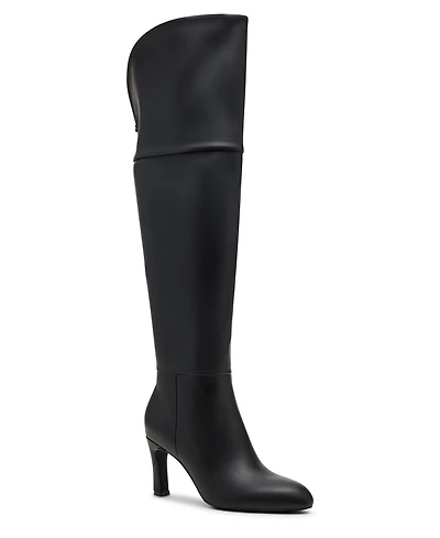Madden Girl Women's Decode Wide-Calf Over-The-Knee Dress Boots