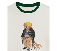 Polo Ralph Lauren Big Boys Bear Cotton Ringer T-Shirt