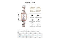 Women's Watch 22×28 mm Dial Rectangular Face Watches Hampton Victoria Hyde