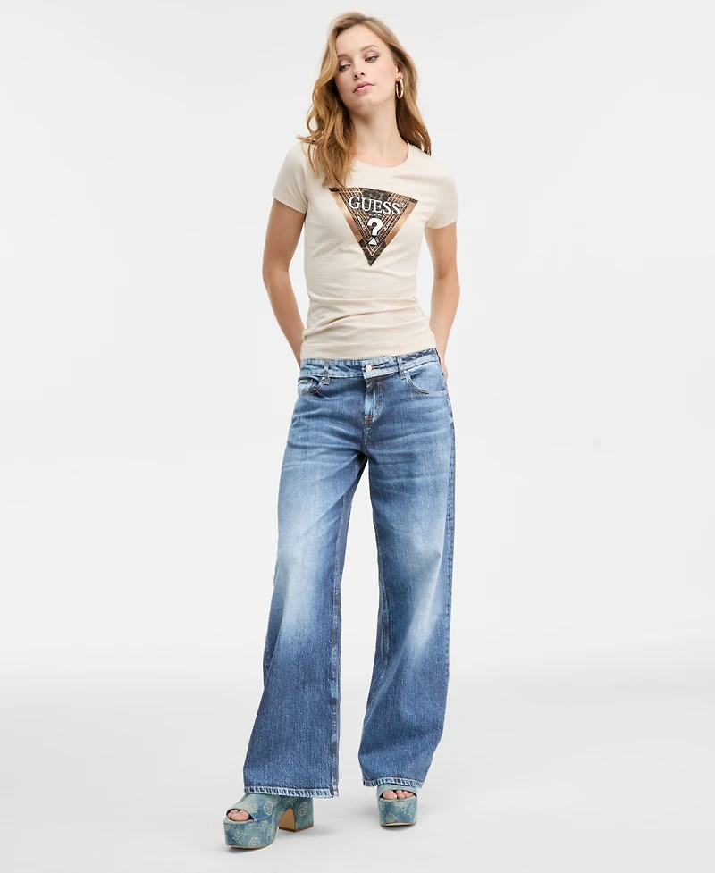 Guess Women's Low-Rise Relaxed Baggy Jeans