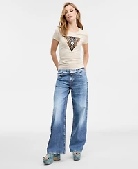 Guess Women's Low-Rise Relaxed Baggy Jeans