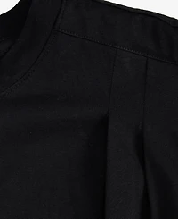 I.n.c. International Concepts Women's Pleated-Shoulder Cap-Sleeve T-Shirt, Macy's Exclusive