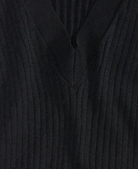 I.n.c. International Concepts Women's Ribbed V-Neck Sweater, Macy's Exclusive
