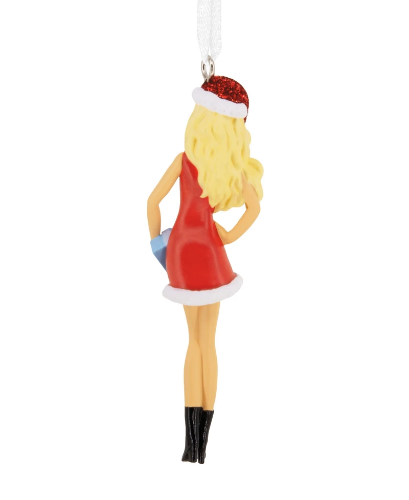 Hallmark Barbie Santa Christmas Tree Ornament