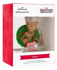 Hallmark Marvel Guardians of the Galaxy Groot in Holiday Wreath Christmas Tree Ornament