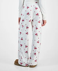 Hippie Rose Juniors' Printed Drawstring-Waist Lounge Pants