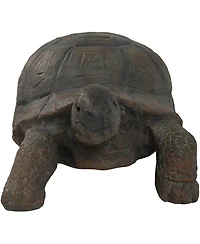 Indoor/Outdoor Lifelike Large Todd the Tortoise Patio Garden Yard Entryway Decorative Statue - 30"