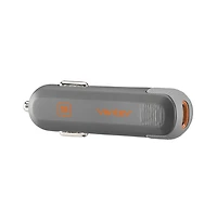 Ventev 18W Ultrafast Usb C Universal Car Charger-Gray