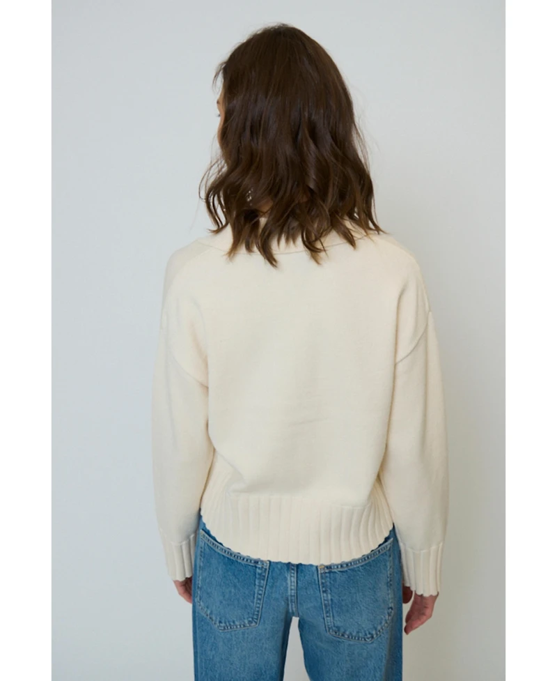 Central Park West Women's Atlas Pocket Sweater