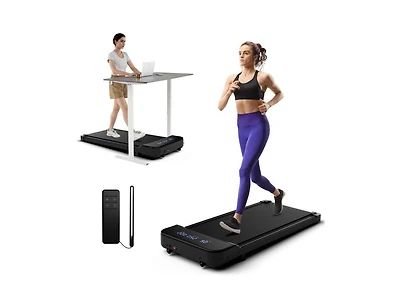 Akiudex Under Desk Walking Treadmill with Led Display and Shock Absorption