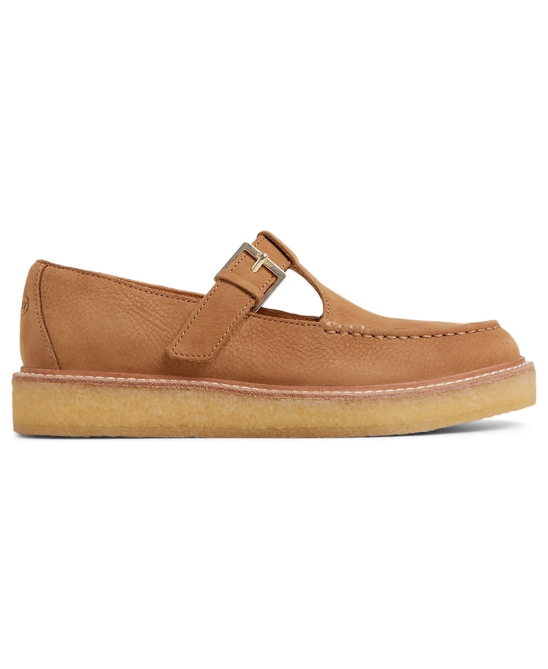 Sperry Women's Captain's Oxford Mary Jane Round Toe Crepe Shoes