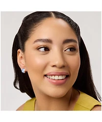 Ana Luisa Statement Earrings - Mini Abby Marble Blue