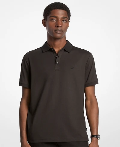 Michael Kors Men's Short Sleeve Polo T-Shirt