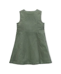 Hope & Henry Toddler Girls' Organic Corduroy Button Front Jumper