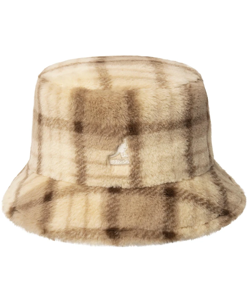 Kangol Faux Fur Bucket Hat