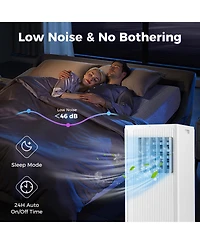 Gouun 10000 Btu Portable Air Conditioner Cools up to 350 Sq wth 24H Timer