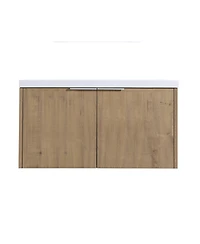 Casainc 36 Inch Floating Bathroom Vanity with Sink and Soft-Close Double Doors
