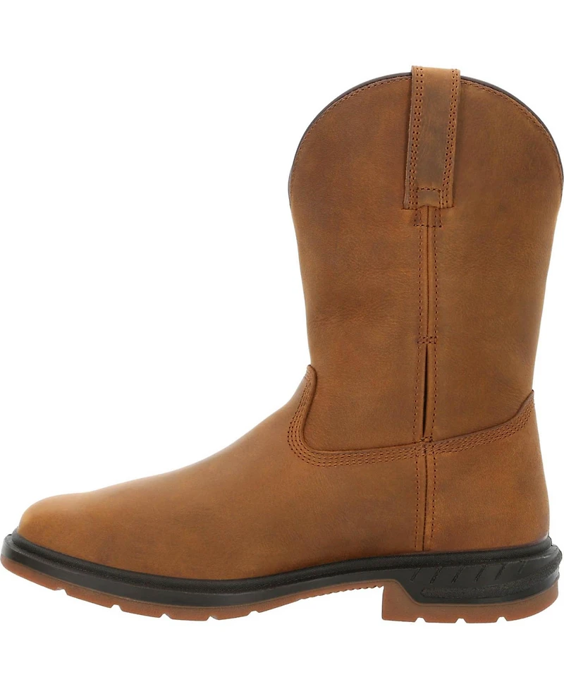 Rocky Men's Worksmart Met Guard Composite Toe Waterproof Western Boot