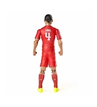 Banbo Toys Sockers Liverpool Van Dijk 8" Collectible Soccer Action Figure