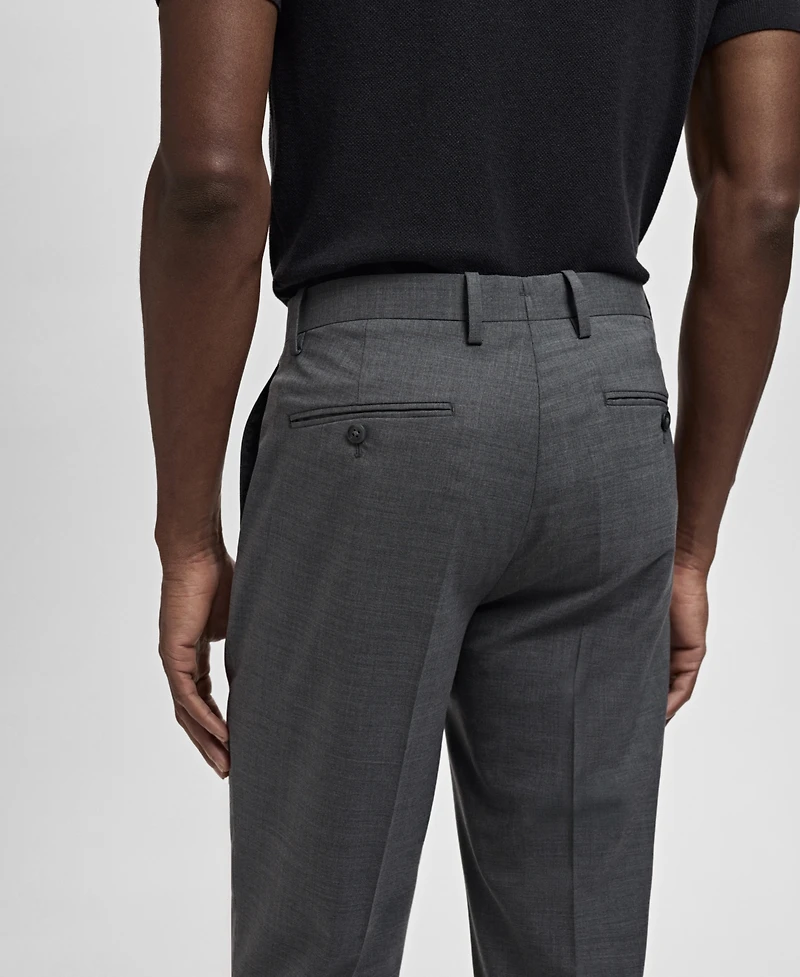 Mango Men's Turin Virgin Wool Suit Pants