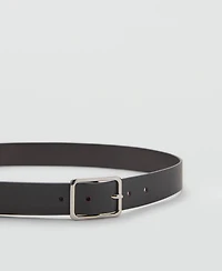 Mango Men's Leather Belt