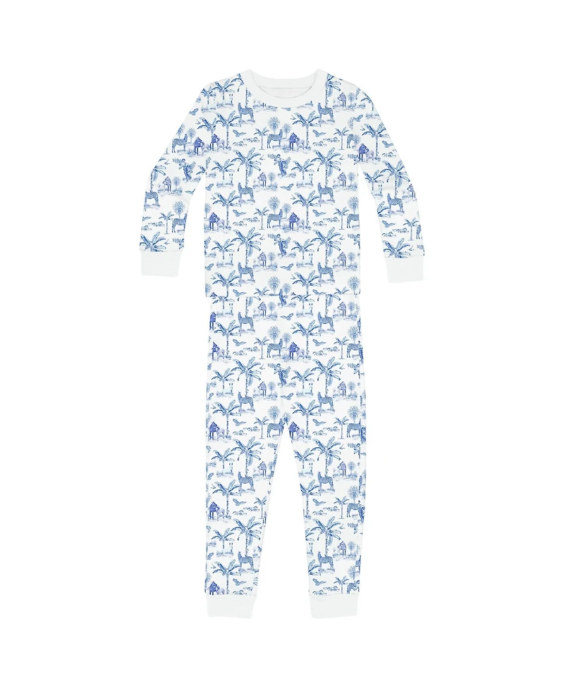 Sant and Abel Kids Skydog Toile Long Pj Set