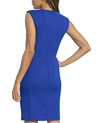 Calvin Klein Women's Bling Crewneck Sheath Dress