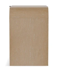 Furniture of America Adrienne 26.5" Solid Wood 2-Drawer Nightstand with Usb Ports