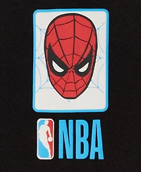 Macy's Marvel X Nba Men's Spider-Man Colorblocked Track Jacket, Exclusive