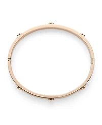 Olivia Burton Mini Heart Rose Gold Tone Stainless Bangle Bracelet