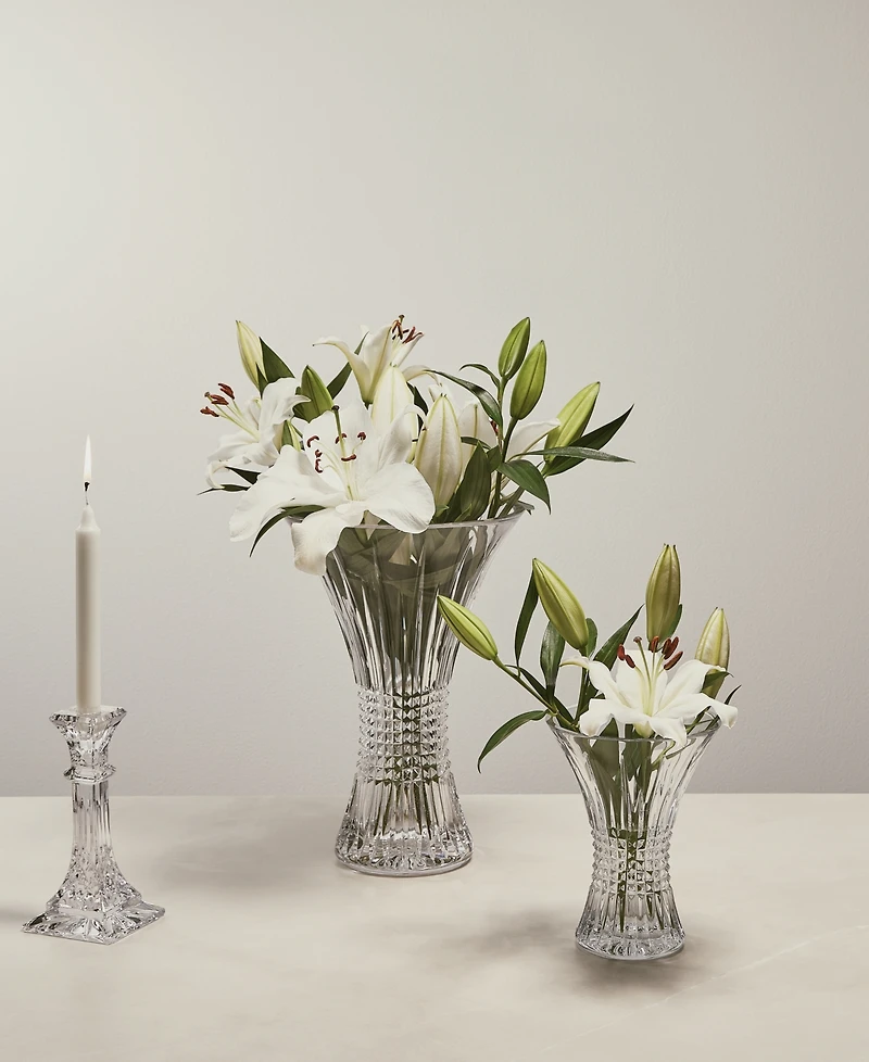 Waterford Lismore Diamond Vase 14"