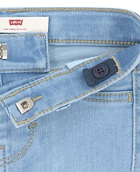 Levi's Baby Girls 3-Piece Minky Sherpa Top, Vest and Pant Set