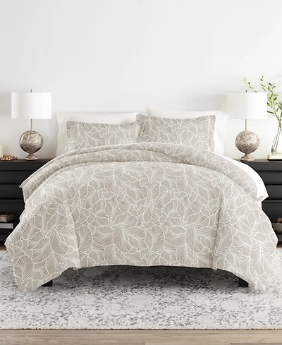 ienjoy Home Rustic Retreat All Season 3-Pc. Duvet Cover Set, Full/Queen