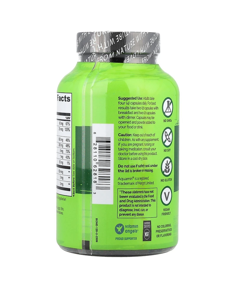 Naturelo Bone Strength Plant Calcium Complex