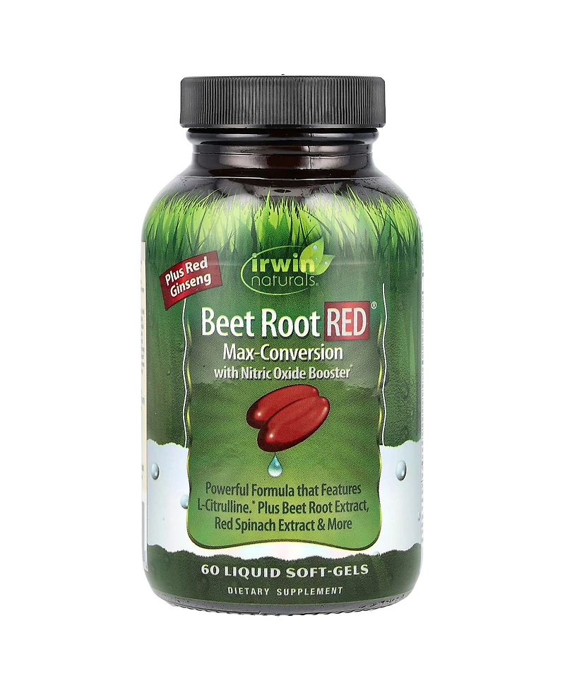 Irwin Naturals Beet Root Red Max-Conversion with Nitric Oxide Booster