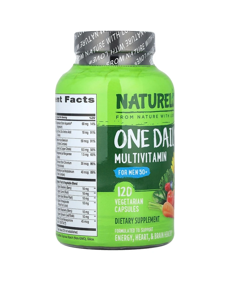 Naturelo One Daily Multivitamin For Men 50+