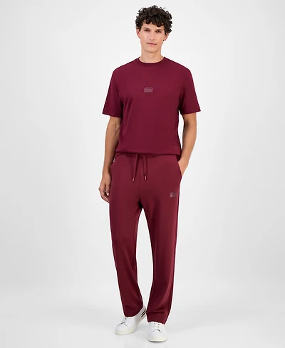 Hugo By Boss Men's Cotton Relaxed Straight-Leg Pants