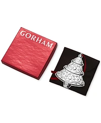 Gorham 2025 Sterling Silver Christmas Tree Ornament, 9th Edition