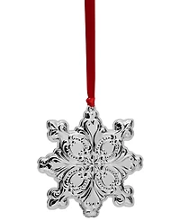 Wallace 2025 Sterling Silver Grande Baroque Snowflake Ornament, 28th Edition