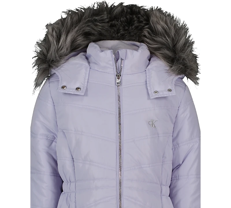Calvin Klein Big Girls Aerial Jacket