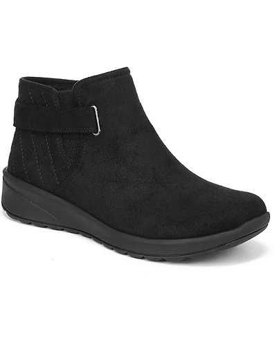 LifeStride Women's Gaze Washable Zipper Short Booties