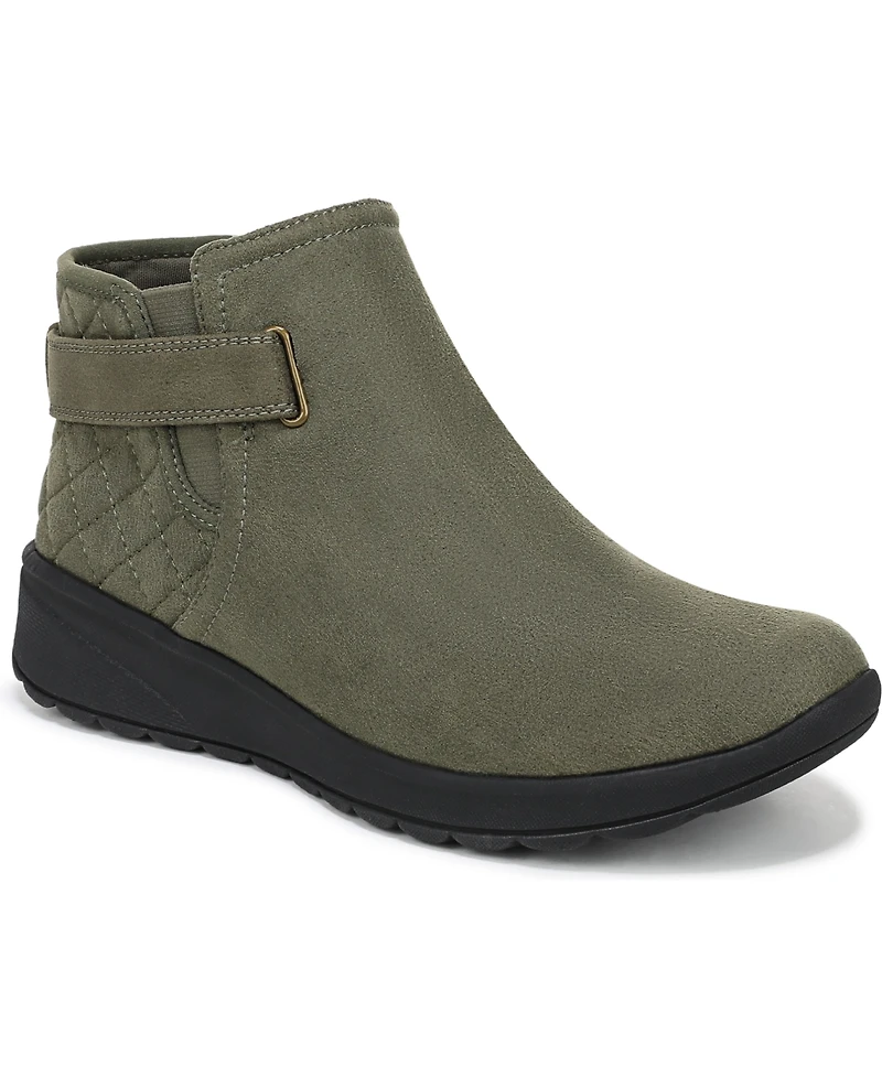 LifeStride Women's Gaze Washable Zipper Short Booties