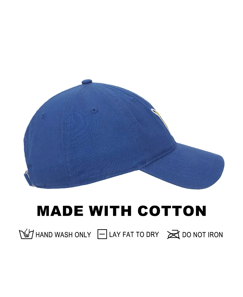 Pokemon Pikachu Printed Patch Blue Unstructured Baseball Cap