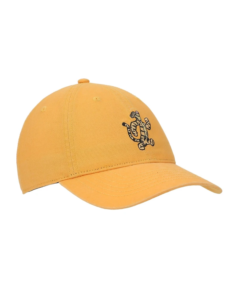 Winnie the Pooh Men's Embroidered Tigger Orange Unstructured Baseball Cap